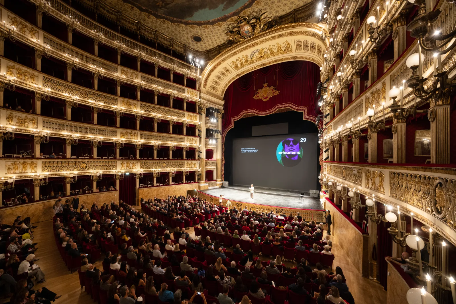29th Artecinema Festival, 2024, San Carlo Theatre, Naples,
ph Grafiluce