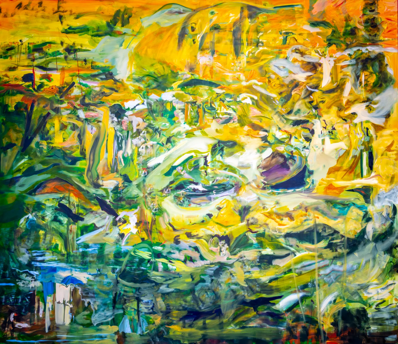 Cecily Brown, Picture Making: A Round Robin, 2023–2024, Oil on linen © Cecily Brown, 2026 (Serpentine South, 2026)