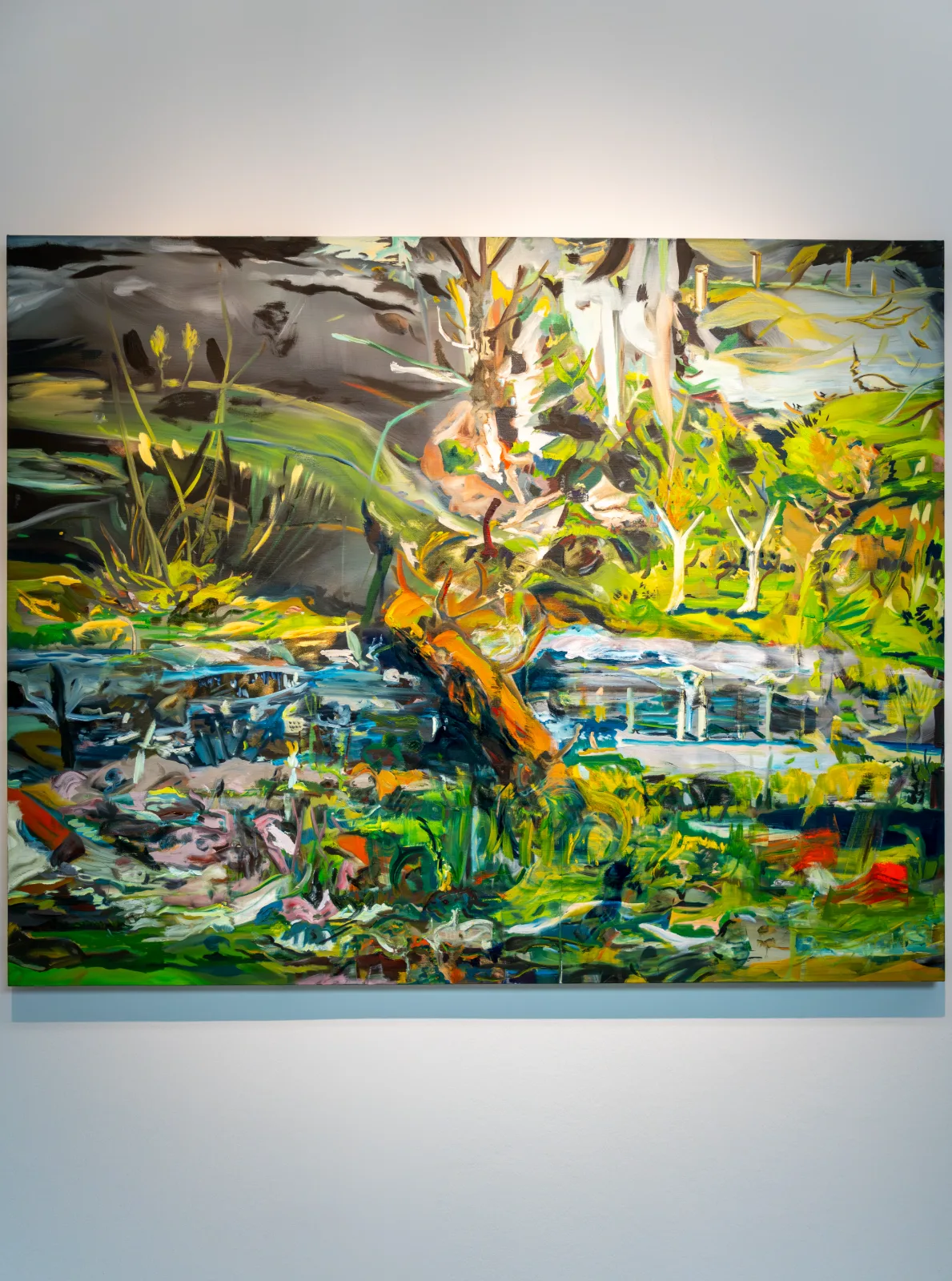 Cecily Brown, Picture Making: The Charmed Water, 2024, Oil on linen. Private Collection © Cecily Brown, 2026 (Serpentine South, 2026)