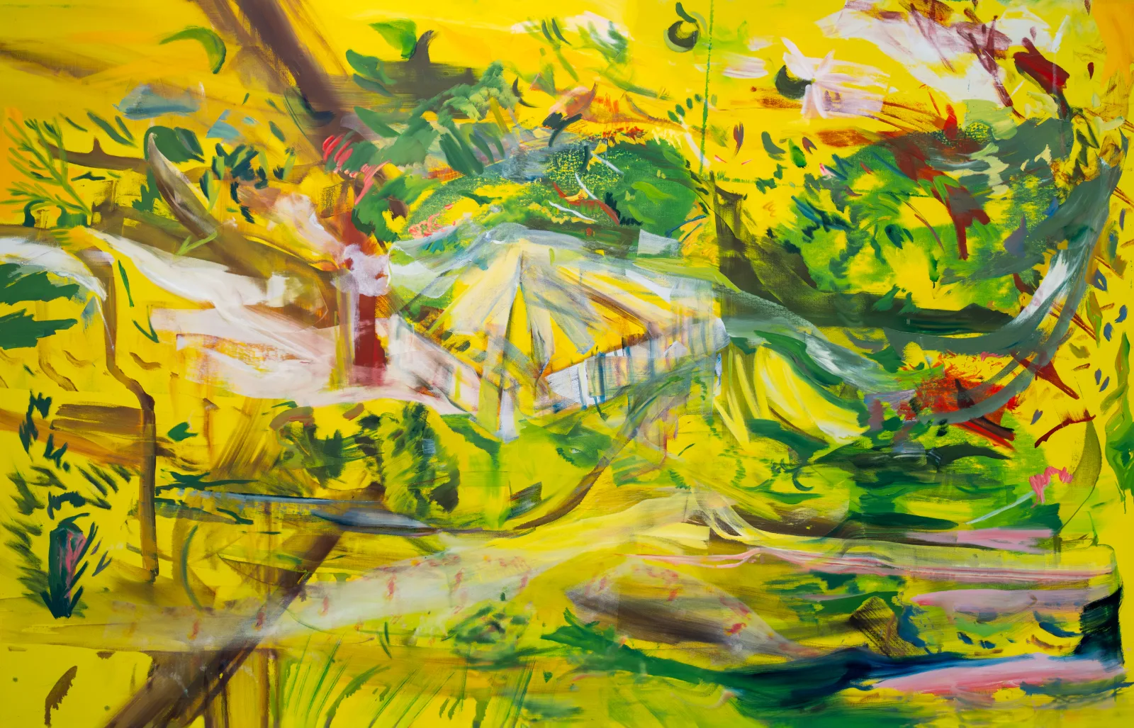 Cecily Brown, The Serpentine Picture, 2024 - Oil on linen - Private Collection (Cecily Brown: Picture Making,  Serpentine South, London 2026)