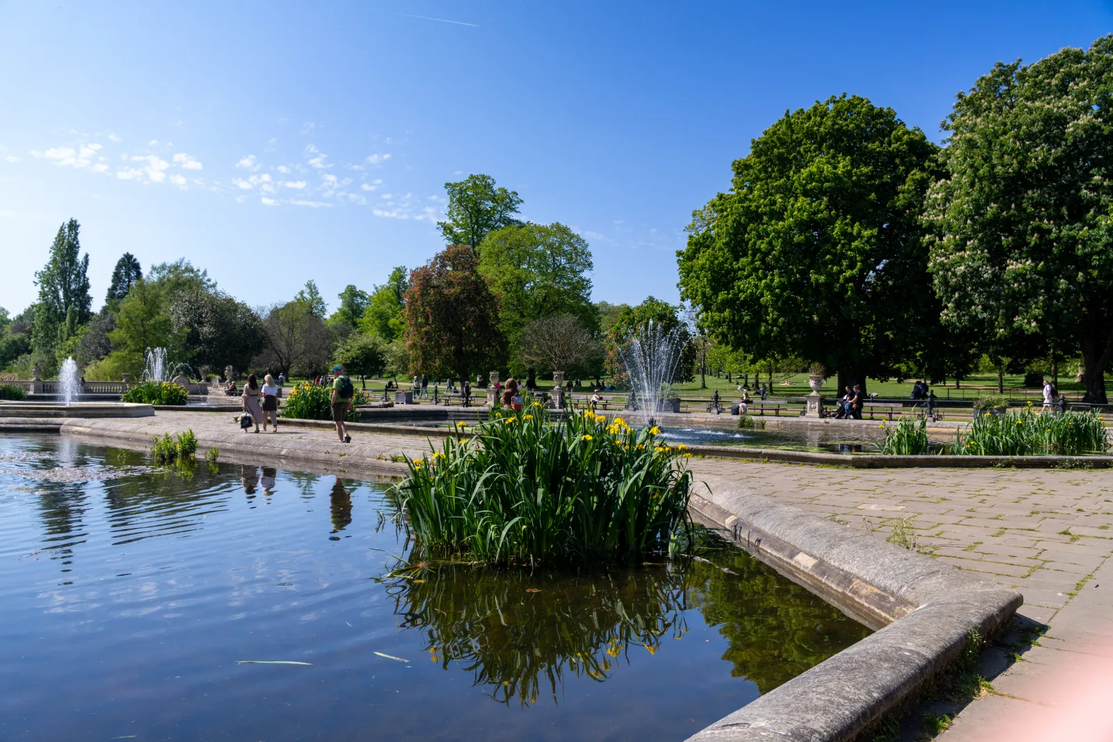 Kensington Gardens, London - view