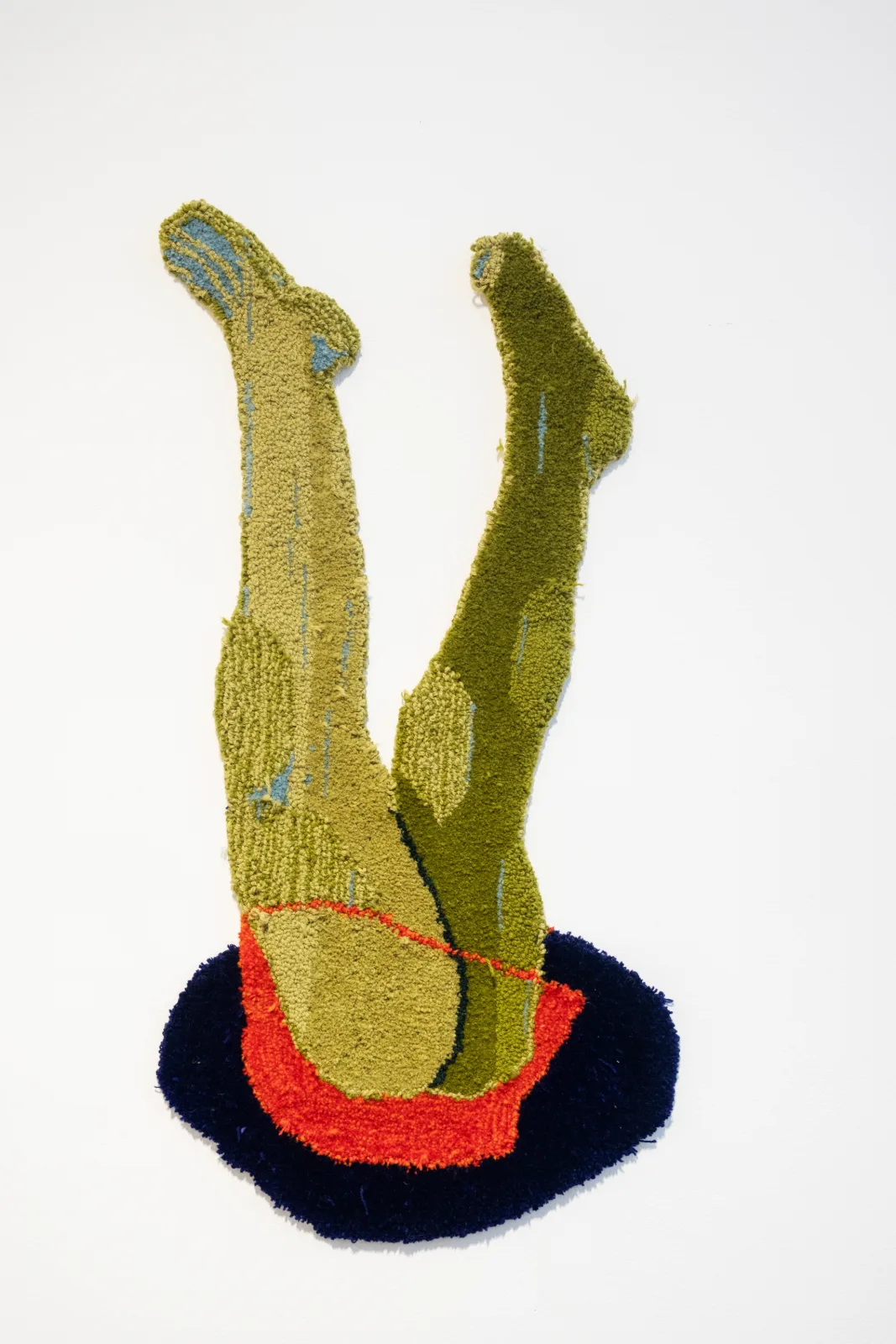 11 tufted figures 6 Messengers 3 Upside Down some limbs by Eva Sajovic Rise and Fall of a Temple exhibition at Chelsea Space Chelsea Collge of Arts UAL Image by Sutirtha Chatterjee 2026