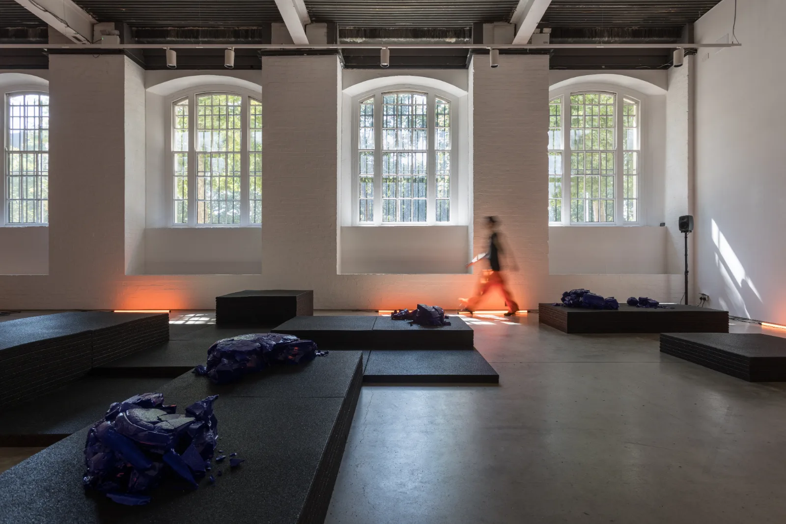 Elisa Giardina Papa, She Flickered In and Out of History, 2026. Installation view at Institute of Contemporary Arts, London, 2026. Photograph © Rob Harris.