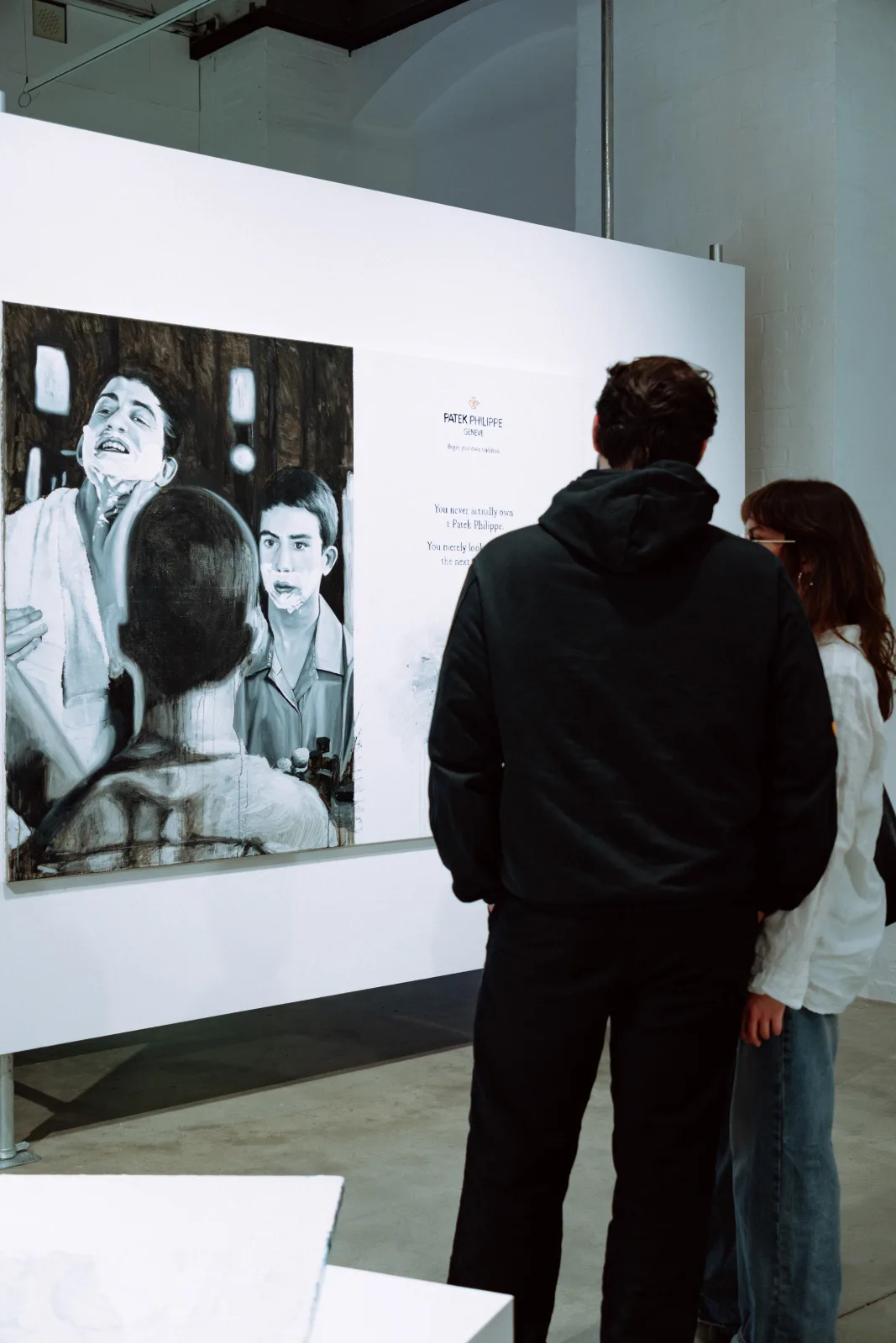 Installation view, Genuine Fake Premium Economy at the Institute of Contemporary Arts, 2026 