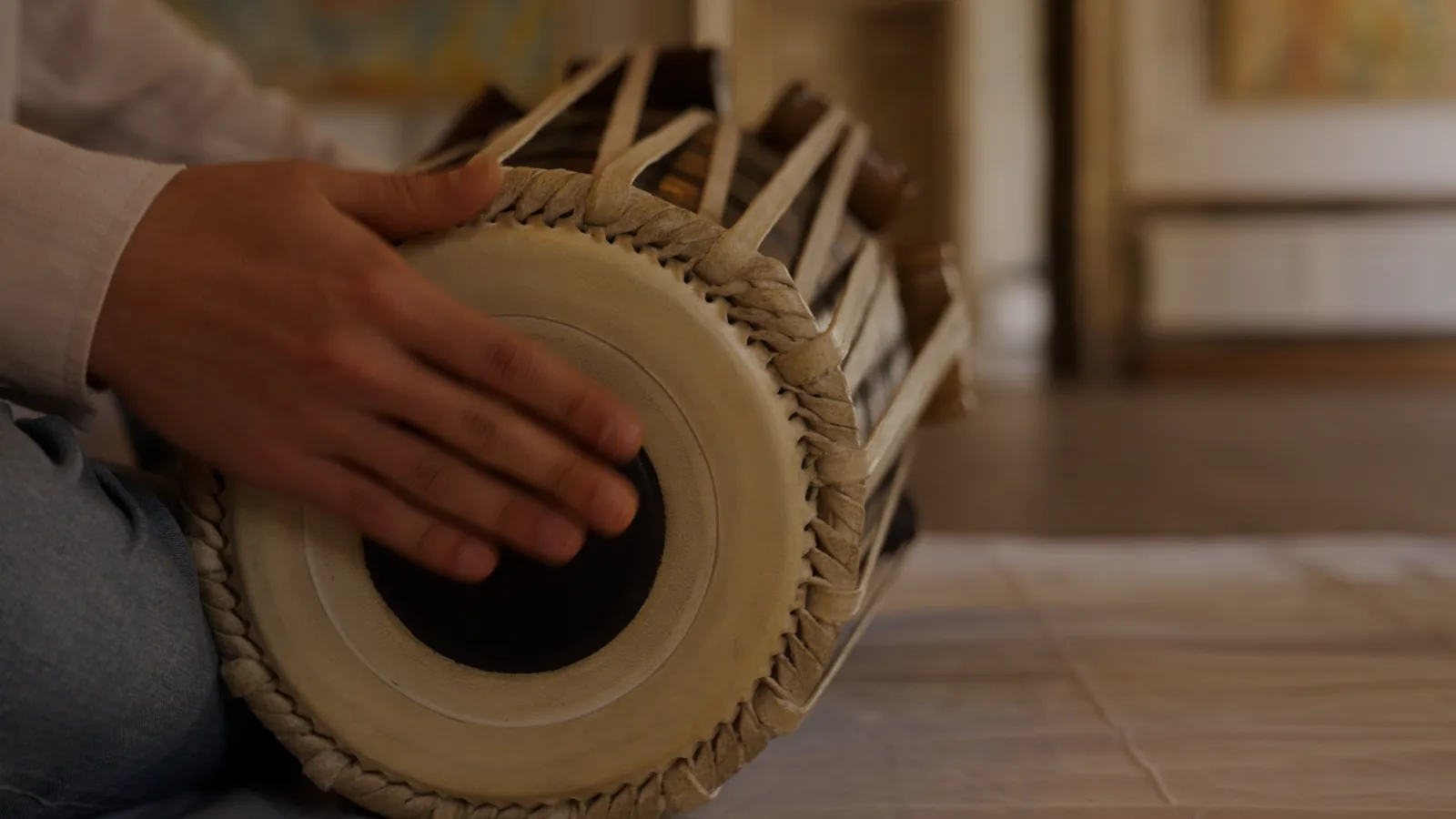 The pakhawaj detail
