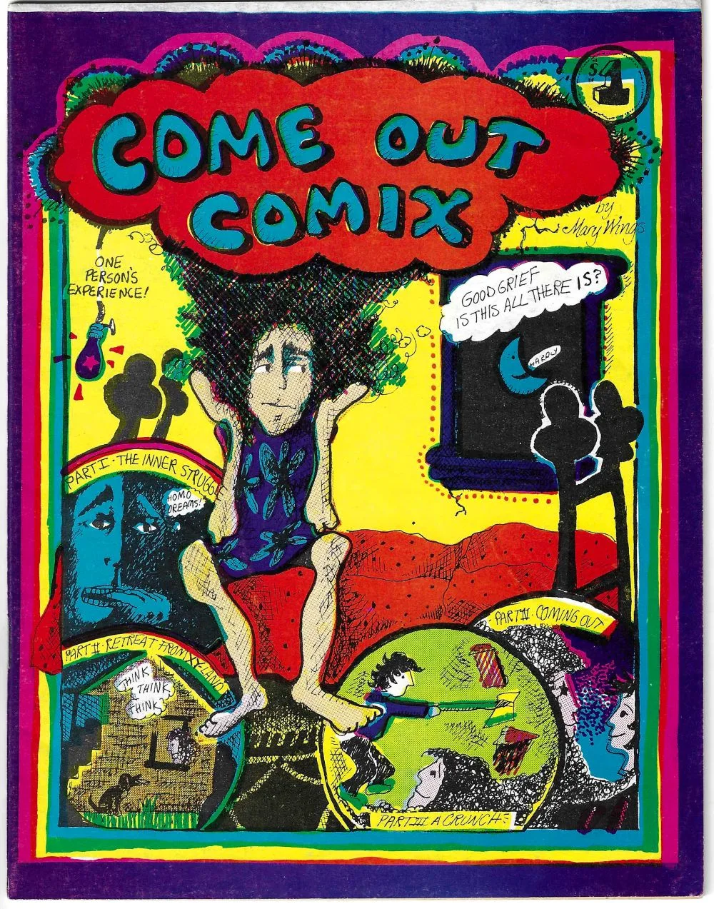 Come Out Comix (1979), Mary Wings (first published 1973) © Mary Wings