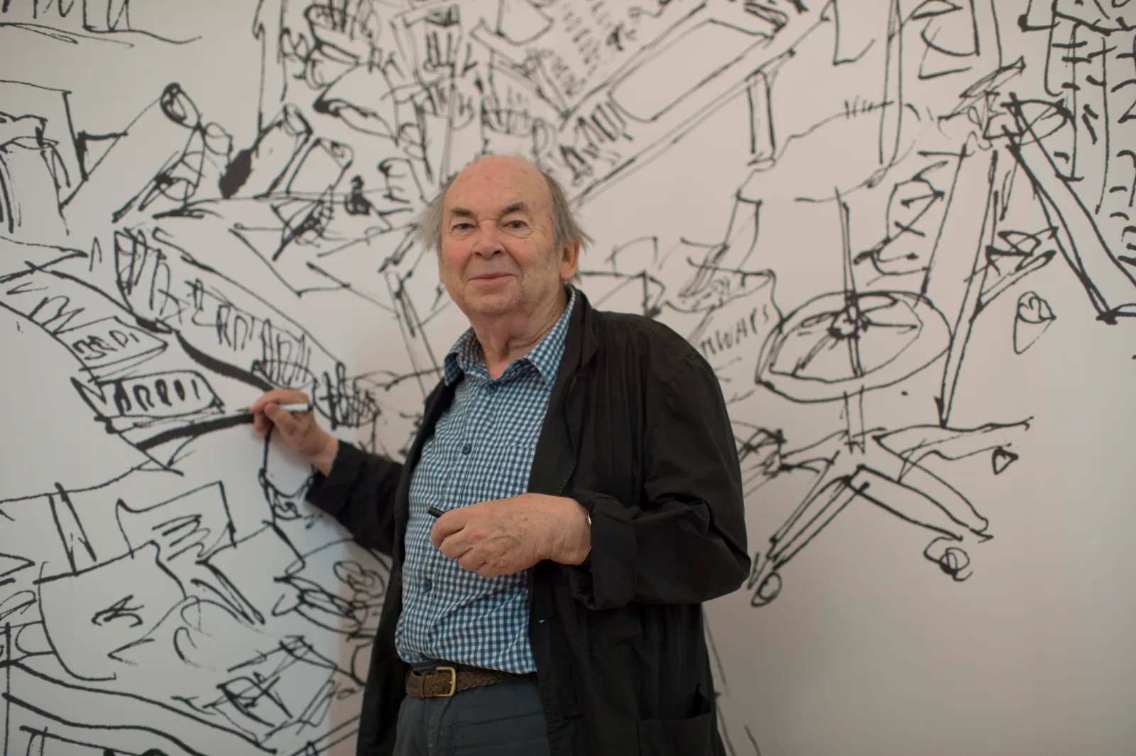 Quentin Blake at House of Illustration © Quentin Blake Centre for Illustration