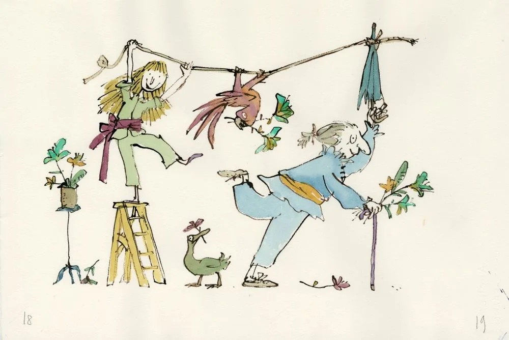 Our Friends in the Circus (2008) © Quentin Blake 