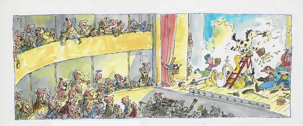 The Young Performing Horse (1977) © Quentin Blake