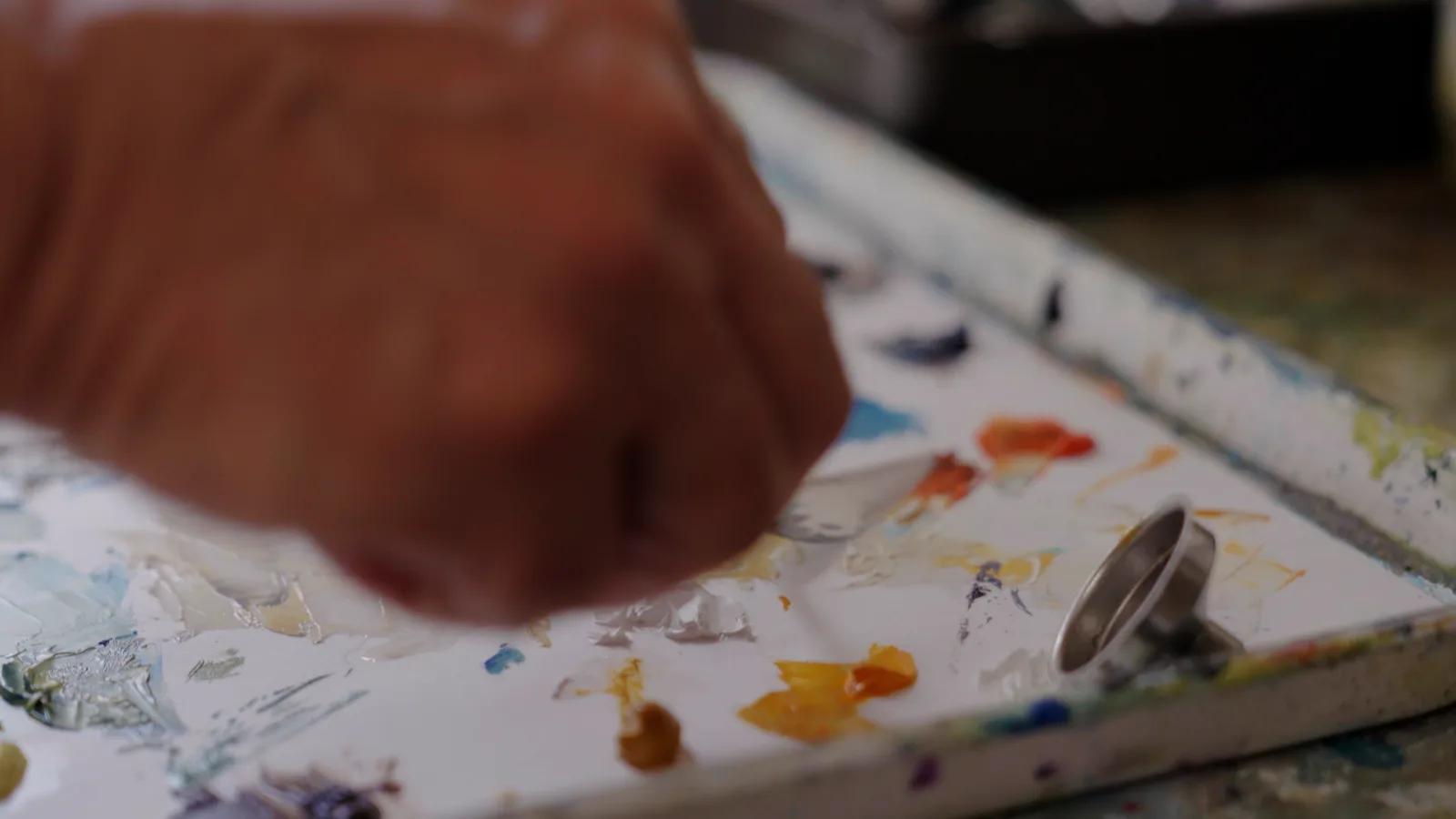 My Painting Lives Within the Landscape
